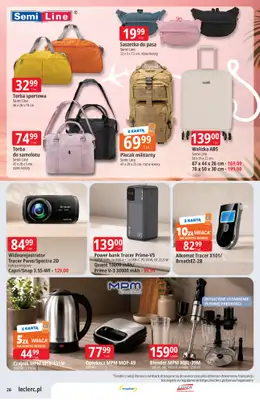 Leclerc - gazetka promocyjna Oferta E.Leclerc od wtorku 28.07 do soboty 08.08 - strona 26