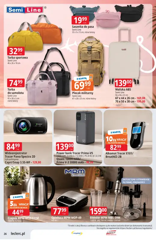 Leclerc - gazetka promocyjna Oferta E.Leclerc od wtorku 28.07 do soboty 08.08 - strona 26