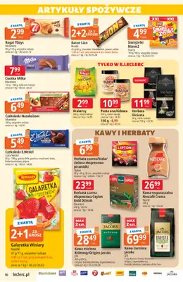 Leclerc - gazetka promocyjna Oferta E.Leclerc od wtorku 28.07 do soboty 08.08 - strona 10