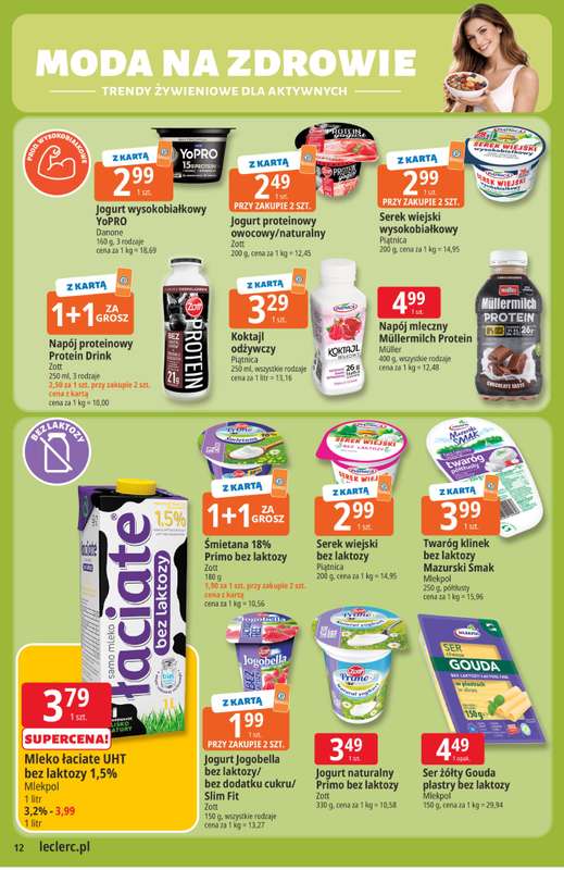 Leclerc - gazetka promocyjna Oferta E.Leclerc od wtorku 28.07 do soboty 08.08 - strona 12