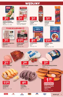Leclerc - gazetka promocyjna Oferta E.Leclerc od wtorku 28.07 do soboty 08.08 - strona 7