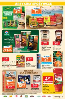 Leclerc - gazetka promocyjna Oferta E.Leclerc od wtorku 28.07 do soboty 08.08 - strona 11