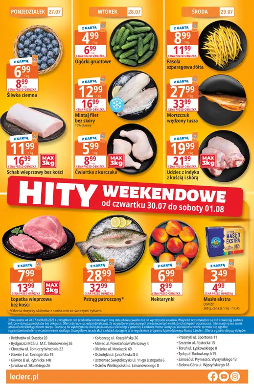 Leclerc - gazetka promocyjna Oferta E.Leclerc od wtorku 28.07 do soboty 08.08 - strona 28