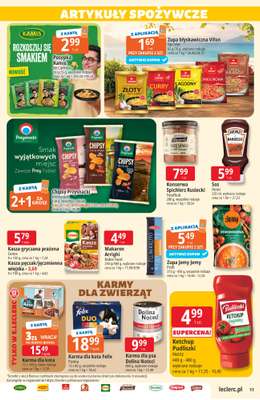 Leclerc - gazetka promocyjna Oferta E.Leclerc od wtorku 28.07 do soboty 08.08 - strona 11