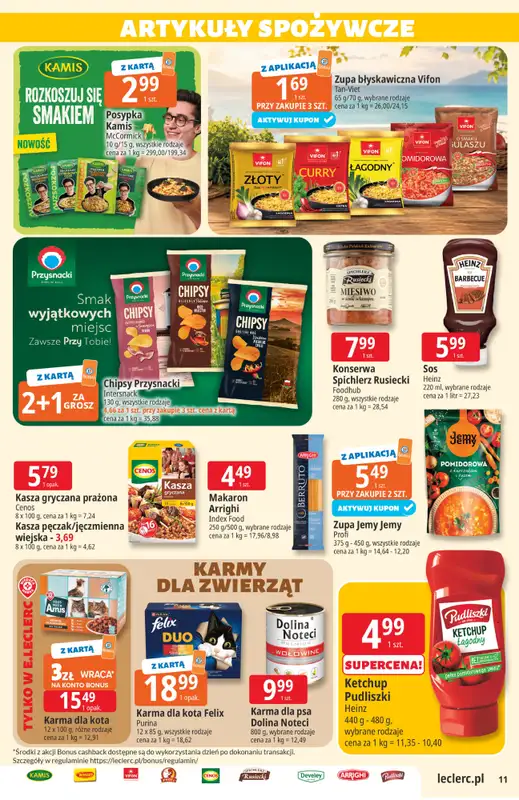 Leclerc - gazetka promocyjna Oferta E.Leclerc od wtorku 28.07 do soboty 08.08 - strona 11