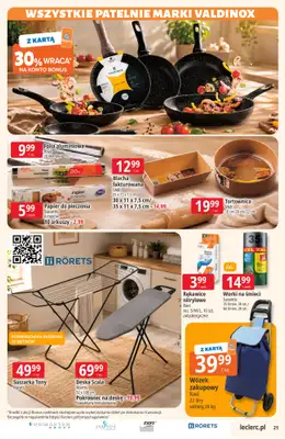 Leclerc - gazetka promocyjna Oferta E.Leclerc od wtorku 28.07 do soboty 08.08 - strona 21