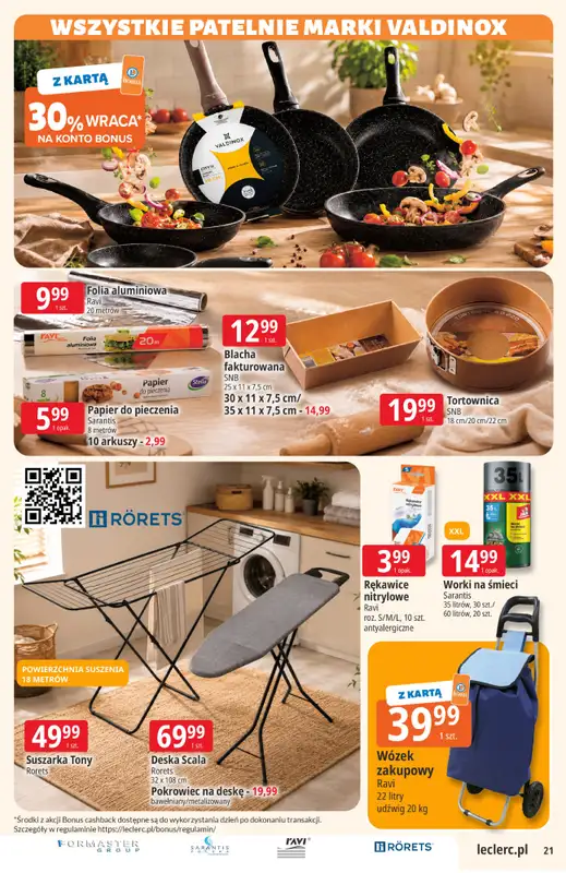 Leclerc - gazetka promocyjna Oferta E.Leclerc od wtorku 28.07 do soboty 08.08 - strona 21