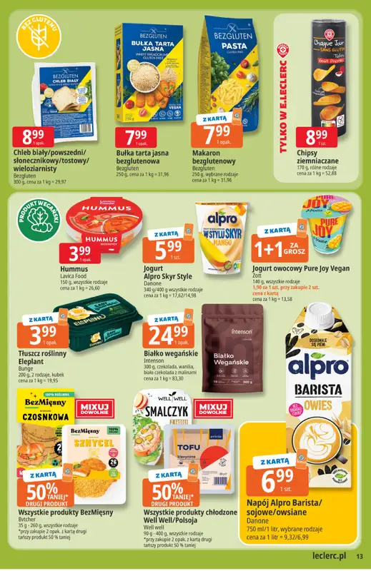 Leclerc - gazetka promocyjna Oferta E.Leclerc od wtorku 28.07 do soboty 08.08 - strona 13