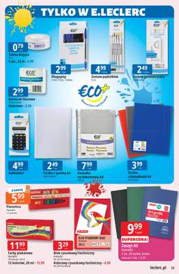 Leclerc - gazetka promocyjna Oferta E.Leclerc od wtorku 28.07 do soboty 08.08 - strona 23