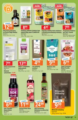 Leclerc - gazetka promocyjna Oferta E.Leclerc od wtorku 28.07 do soboty 08.08 - strona 15