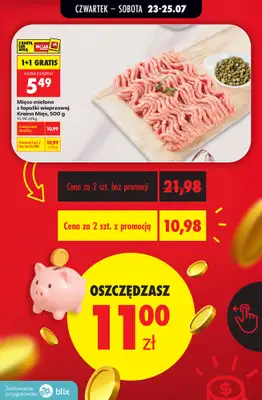 Biedronka - gazetka promocyjna Przeliczamy promocje! od czwartku 23.07 do soboty 25.07 - strona 5