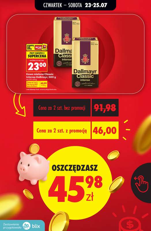 Biedronka - gazetka promocyjna Przeliczamy promocje! od czwartku 23.07 do soboty 25.07 - strona 6