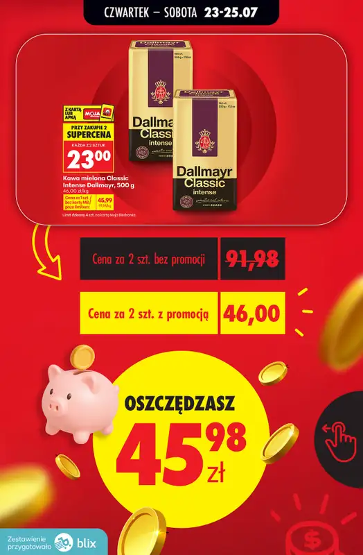 Biedronka - gazetka promocyjna Przeliczamy promocje! od czwartku 23.07 do soboty 25.07 - strona 6