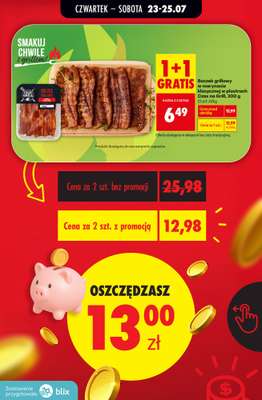 Biedronka - gazetka promocyjna Przeliczamy promocje! od czwartku 23.07 do soboty 25.07