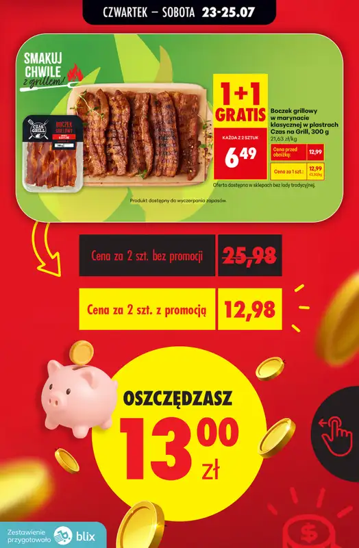 Biedronka - gazetka promocyjna Przeliczamy promocje!  