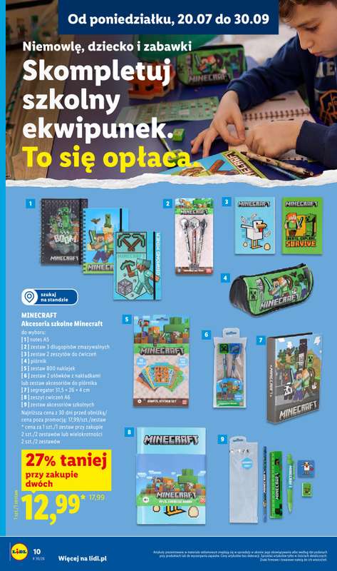 Lidl - gazetka promocyjna Katalog od poniedziałku 20.07 do soboty 25.07 - strona 12
