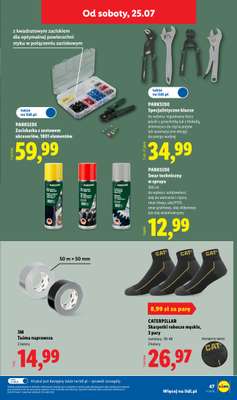 Lidl - gazetka promocyjna Katalog od poniedziałku 20.07 do soboty 25.07 - strona 57