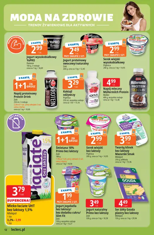Leclerc - gazetka promocyjna Oferta E.Leclerc od wtorku 28.07 do soboty 08.08 - strona 12