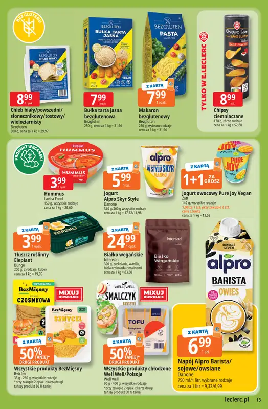 Leclerc - gazetka promocyjna Oferta E.Leclerc od wtorku 28.07 do soboty 08.08 - strona 13