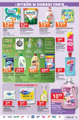 Leclerc - gazetka promocyjna Oferta E.Leclerc od wtorku 28.07 do soboty 08.08 - strona 19
