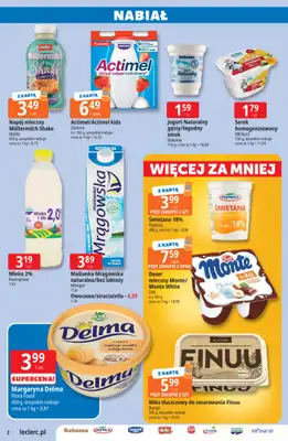 Leclerc - gazetka promocyjna Oferta E.Leclerc od wtorku 28.07 do soboty 08.08 - strona 2