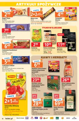 Leclerc - gazetka promocyjna Oferta E.Leclerc od wtorku 28.07 do soboty 08.08 - strona 10