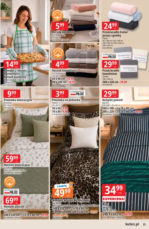 Leclerc - gazetka promocyjna Oferta E.Leclerc od wtorku 28.07 do soboty 08.08 - strona 25