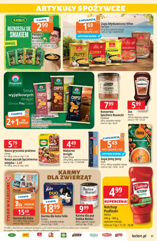 Leclerc - gazetka promocyjna Oferta E.Leclerc od wtorku 28.07 do soboty 08.08 - strona 11