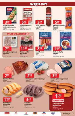 Leclerc - gazetka promocyjna Oferta E.Leclerc od wtorku 28.07 do soboty 08.08 - strona 7
