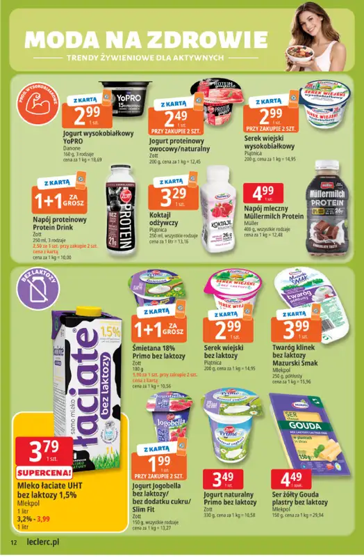 Leclerc - gazetka promocyjna Oferta E.Leclerc od wtorku 28.07 do soboty 08.08 - strona 12