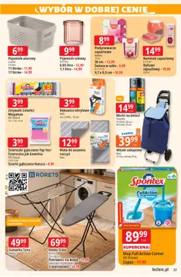 Leclerc - gazetka promocyjna Oferta E.Leclerc od wtorku 28.07 do soboty 08.08 - strona 23