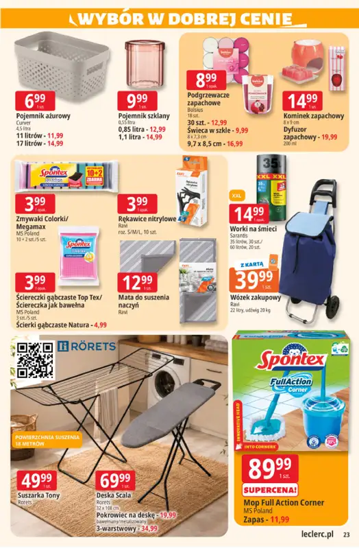 Leclerc - gazetka promocyjna Oferta E.Leclerc od wtorku 28.07 do soboty 08.08 - strona 23