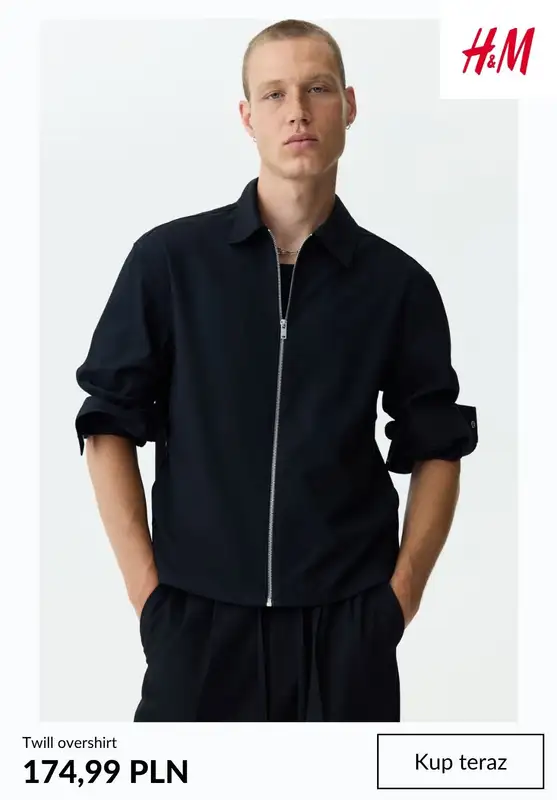 H&M - gazetka promocyjna NOWOŚCI - kolekcja męska od czwartku 23.07  - strona 5