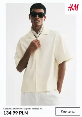 H&M - gazetka promocyjna NOWOŚCI - kolekcja męska od czwartku 23.07  - strona 3
