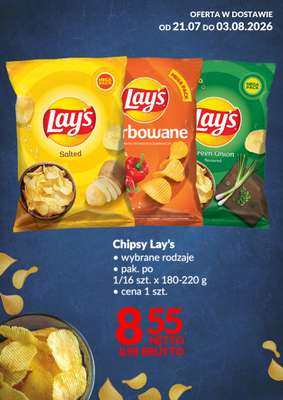 Makro - gazetka promocyjna Ulotka Lays od czwartku 23.07 do poniedziałku 03.08