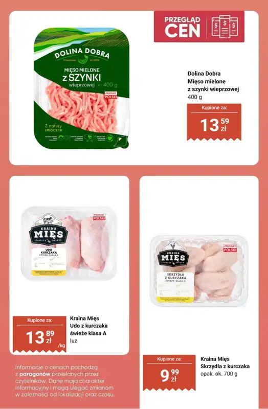 Biedronka - gazetka promocyjna Mięso - przegląd cen od piątku 24.07  - strona 7