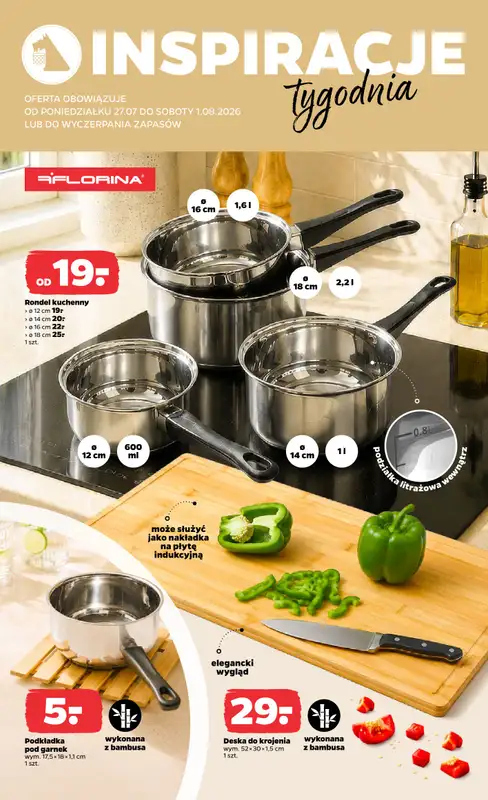 Netto - gazetka promocyjna Inspiracje tygodnia Kuchnia od poniedziałku 27.07 do soboty 01.08 - strona 2