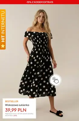 Sinsay - gazetka promocyjna OKAZJA! EXTRA -15% na SALE przy zakupie min. 2 szt. od czwartku 23.07 do poniedziałku 27.07 - strona 2