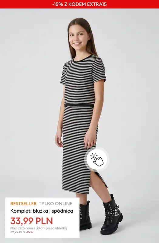 Sinsay - gazetka promocyjna OKAZJA! EXTRA -15% na SALE przy zakupie min. 2 szt. od czwartku 23.07 do poniedziałku 27.07 - strona 3