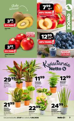 Netto - gazetka promocyjna Gazetka Spożywcza od poniedziałku 27.07 do soboty 01.08 - strona 7