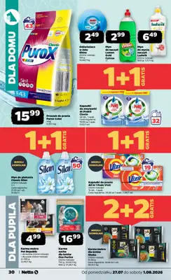 Netto - gazetka promocyjna Gazetka Spożywcza od poniedziałku 27.07 do soboty 01.08 - strona 30