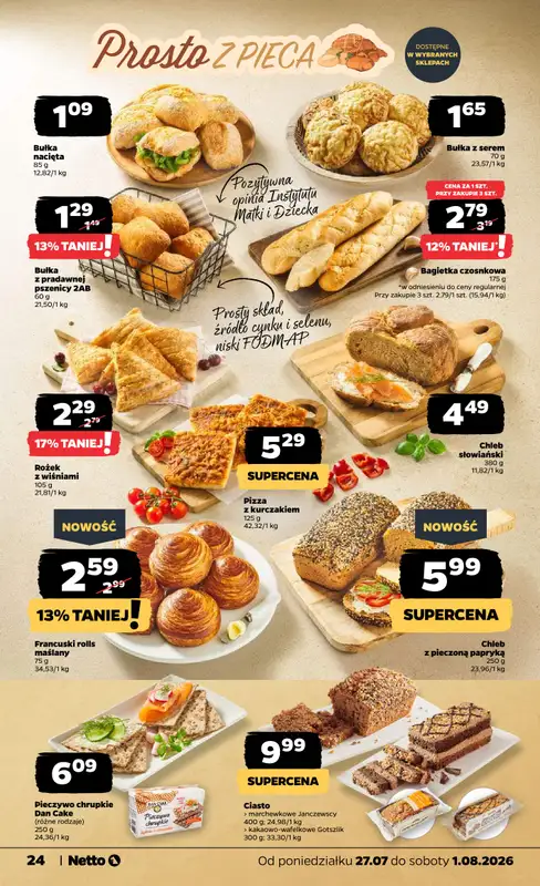 Netto - gazetka promocyjna Gazetka Spożywcza od poniedziałku 27.07 do soboty 01.08 - strona 24
