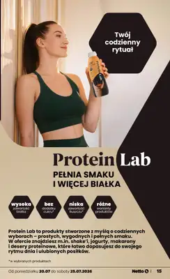 Netto - gazetka promocyjna Gazetka Spożywcza od poniedziałku 27.07 do soboty 01.08 - strona 15