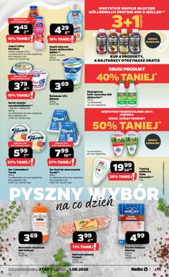 Netto - gazetka promocyjna Gazetka Spożywcza od poniedziałku 27.07 do soboty 01.08 - strona 11