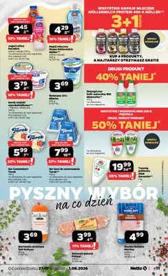 Netto - gazetka promocyjna Gazetka Spożywcza od poniedziałku 27.07 do soboty 01.08 - strona 11