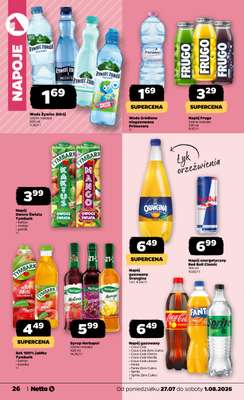 Netto - gazetka promocyjna Gazetka Spożywcza od poniedziałku 27.07 do soboty 01.08 - strona 26