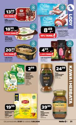 Netto - gazetka promocyjna Gazetka Spożywcza od poniedziałku 27.07 do soboty 01.08 - strona 21