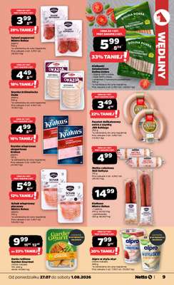 Netto - gazetka promocyjna Gazetka Spożywcza od poniedziałku 27.07 do soboty 01.08 - strona 9