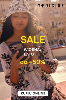 Medicine - gazetka promocyjna SALE do -50% od czwartku 23.07 do poniedziałku 03.08