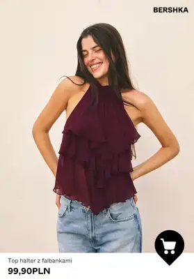 Bershka - gazetka promocyjna NOWOŚCI - kolekcja damska od czwartku 23.07  - strona 10